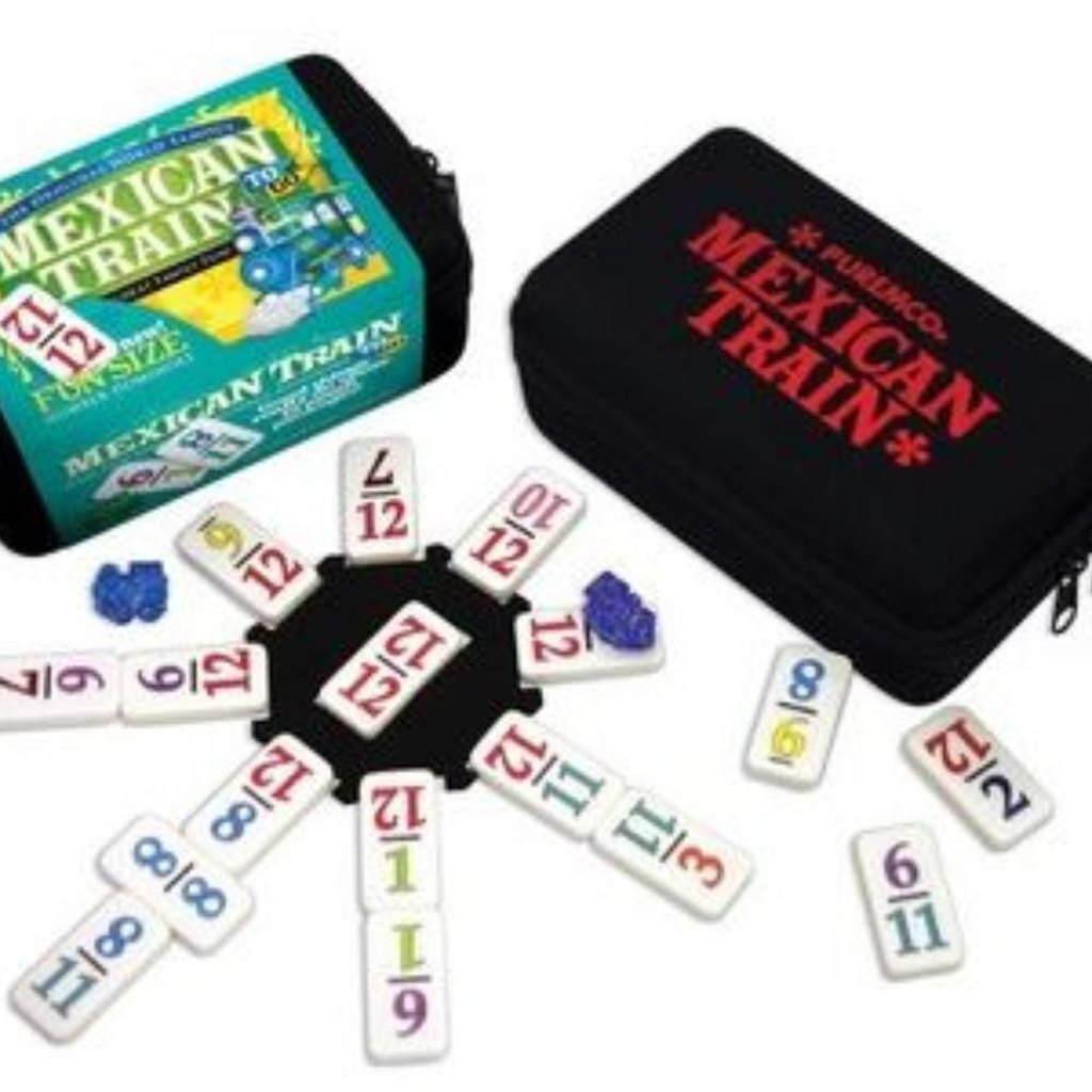 Easy-read numbers set with hub, trains and case
