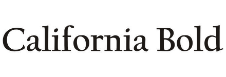 California Bold