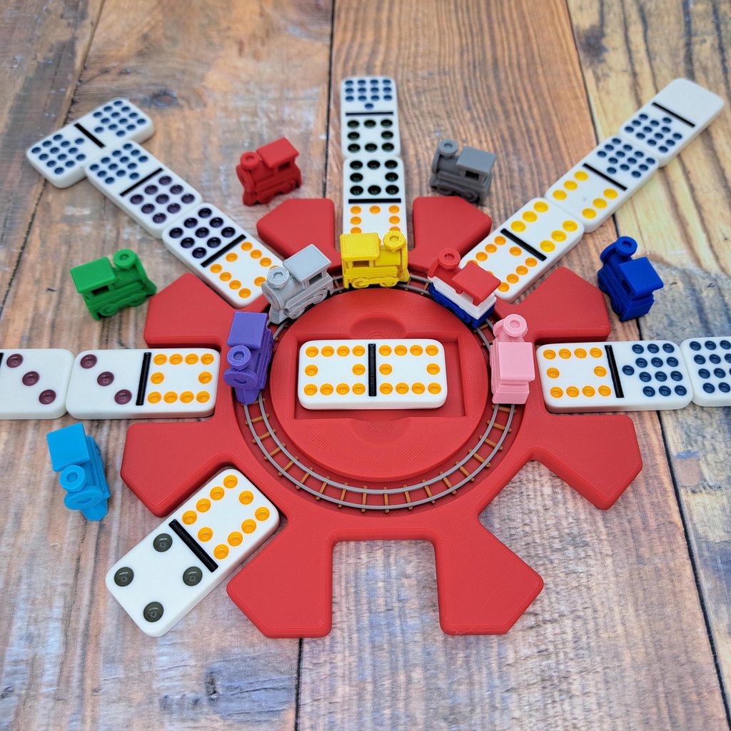 Hub and train markers in a game